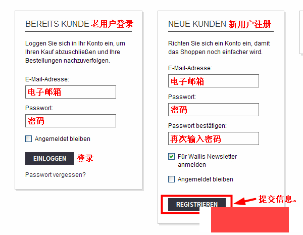 德国Wallis官网海淘攻略