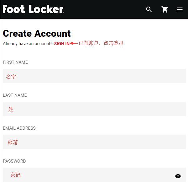 Foot Locker官网