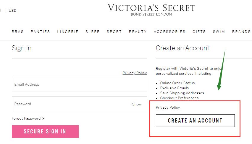 Victoria's Secret维密官网为什么注册不了