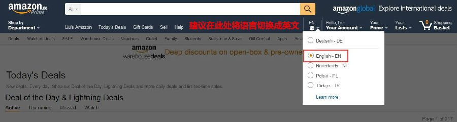 德国亚马逊退货流程